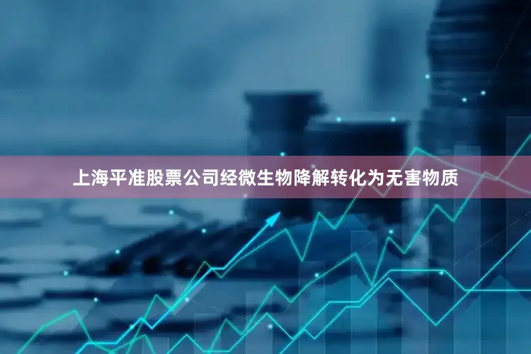 上海平准股票公司经微生物降解转化为无害物质